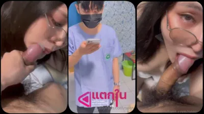 คลิปหลุด onlyfans น้องแนน seenan สาวอวบแอบนัดหนุ่มพยาบาลมาดูดควยเลียไข่ ให้เย็ดสดหีเย็ดสาวอวบฟรีๆอย่างแจ่ม