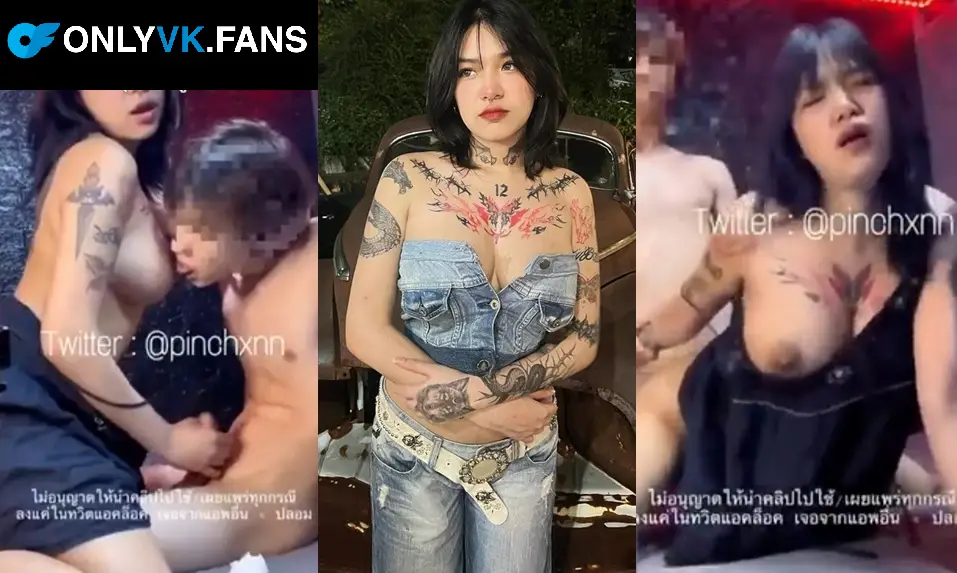 คลิปหลุด onlyfan vk น้องปิ่น pinchxnn สาวอวบสักลายทรงซ้องานแซ่บ ตั้งกล้องหน้ากระจกแล้วให้ผัวยกซดหีจนน้ำเยิ้ม
