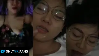 คลิปหลุด onlyfans vk คลิปหลุดสาวแว่น น้องพิม สาวสวยนมโต หุ่นน่าเย็ด โดนเย็ดปล่อยแตกคาปาก เจอแหกหีซอยไม่ยั้ง จัดท่าหมากระแทกหีจุกๆ ก่อนชักน้ำแตกใส่ปาก