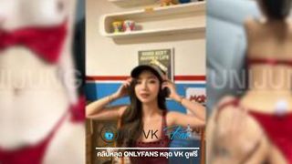 คลิปหลุด น้องยูนิ unijung สาวหมวยน่ารักงานดีในชุดชั้นในสีแดงจับควยโม๊คให้เสียวๆก่อนโดนเย็ดหีรัวๆแบบไม่ยั้งร้องครางลั่นเลย